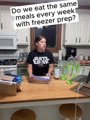 I get this question a lot! We eat our freezer meals on a 2 week rotation. #mealplan #freezermeals #MomsofTikTok 