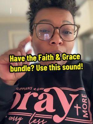 🎶 Crafting cousins, if you have the Faith & Grace bundle, use this trending sound to showcase your designs! Faith-based products + creativity = orders rolling in. Let’s make those sales happen! 💕👕✨ #FaithAndGrace #TrendingSound #CraftingCousins #TshirtBusiness #SmallBusinessHustle #svgondemand 