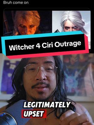 People are angry that #ciri is the main character for the new Witcher game. #witcher3 #witcher4 #witcher 