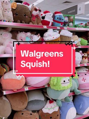 Holiday @Squishmallows at Walgreens! ❄️ • • • • • • • • • • #squishmallow #squishmallows #squishmallowsquad #squishmallowhunting #squishmallowcollection #squishmallowfinds #squishmallowcheck #squishmallowcollector #squishmallowhaul #squish #mallow  @Walgreens 