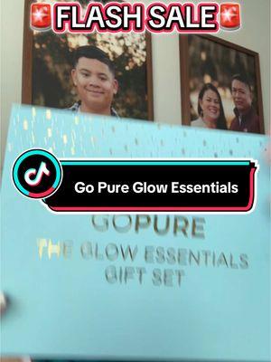 GOPURE The Glow Essentials Gift Set - Mini: Gentle Gel Cleanser + Dramatically Dewy Serum + Brilliant Barrier Water Cream + Tighten & Lift Neck Cream is on flash sale! #gopureneckcream #gopure #neckfirming #necktightening #skincarecheck #over30momlife #over30moms #over40makeup #over35club #gopurebeauty #gopureglow #skincaretips  #gopureglowessentials #skincarelovergiftideas #skincaregiftsetstmas #giftsetsforwomen #bestskincareset #gopurebeauty #giftguide #tiktokshopholidayhaul #selfcarefinds #ttsbeautykit #ttsbeautybesties #tiktokshopcreatorpicks #fypシ @Gopure  