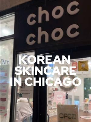 Korean Skincare finds in CHICAGO📍 If you know me, then you know I LOVE ME SOME K-SKINCARE 🧖🏻‍♀️✨ So happy I came across Choc Choc Cosmetics while strolling in Wicker Park #chicagoskincare #koreanskincare #kskincare #chicagobeauty #skincare #chicagocreator #wickerpark #chicagotiktok 