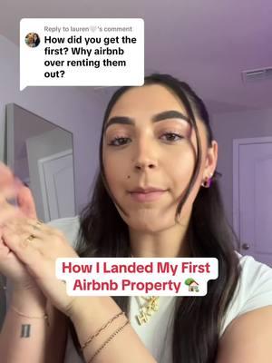 Replying to @lauren🤍 How I Landed My First Airbnb Property & Why I chose STR over LTR 👀  #airbnb #airbnbarbitrage #airbnbbusiness #airbnbhost #airbnbfinds #airbnbexperience #airbnbtips #airbnbcoach #airbnbmentor #airbnblife #airbnbsuperhost #airbnbhosttips #realestate #airbnbsuperhost #airbnbhosttips #shorttermrental #shorttermrentals #entrpreneur #womenentrepreneur #vacationrental 