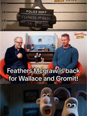 Feathers Mcgraw is back for Wallace and Gromit! #wallaceandgromit #feathersmcgraw #netflix #british #fyp #foryou @Netflix #claymation