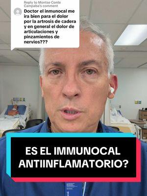 Replying to @Montse Conte Campaba Es el Immunical un antiinflamatorio? SI. El Immunocal es un precursor natural del glutatión, que se considera una proteína con alto poder antiinflamatorio #inflamacion #artritis #fyp #rubenrestrepomd #suplementos #immunocal #glutation #dolor #salud #natural 