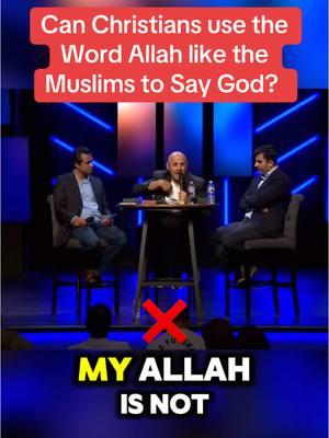 Can Christians use the word allah like the muslims to say God according to the bible and Quran? Sam Shamoun answers #christian #christianity #samshamoun #christiantiktok #christiantok #christianfyp #christianitytiktok #Jesus #catholic #orthodox #protestant #god #allah #muslims #bible #quran #viralvideo #fypシ #fyp 