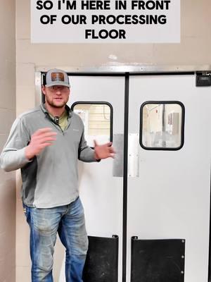 Our temperature controlled processing room stays at the same temperature all year long! ❄️We are a 4th generation cattle ranch building a direct to community beef company! Check us out at www.ParkerCountyBeefCompany.com #beef #ParkerCountyBeef #eatbeef #QualityBeef #Localbeef #UpgradeYourBeef #BetterBeef #EatLocal #LocalIsBetter #QualityFood #TexasBeef #Farm #Ranch #FarmTok #RanchTok #Ranching #Cow #Cows #Cattle