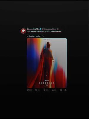 WAKE UP WE GOT THE FIRST SUPERMAN POSTER #davidcorenswet #superman #aftereffects #comics #viral #edit #dcu #blowthisup #fyp 