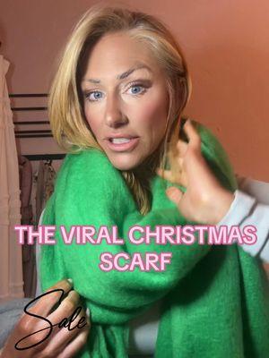 #holidayscarf #holidayhaul #holidaygiftsideas #melindascloset #viralscarf 