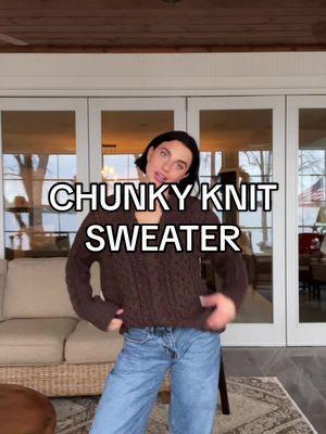 PERFECT FOR WINTER 🤭🤭 #ttsstarcreators #spotlightfinds #starcreatorcompetition #tiktokshopholidayhaul #holidayhaul #holidayhaul #chunkyknitsweater #winteroutfit #cutesweater #sweaterweather 