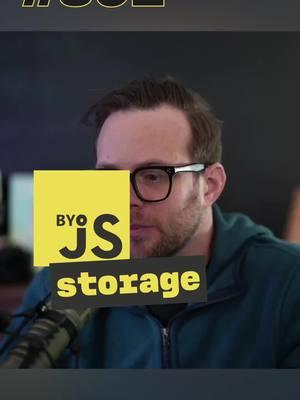 byojs.dev/storage: a simple key value storage api for all the storage mechanisms made by Kyle Simpson of "You Don't know JS"  🆕 Today's episode: Local Data: Sqlite, LocalStorage, Session, Cookies and IndexDB 🔗 https://lnkd.in/gGzTsJWq 💬 Discussion on different ways to store data locally in the browser for things like user preferences, allowing app usage before signup, faster data access, privacy, persisting data on refresh, and storing auth tokens. #localstorage #offline #privacy #javascript #webdev #coding #techpodcast