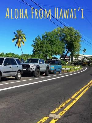 Aloha From Hawai’i  #alohafromhawaii #muchrepect✊🏾 #fypシ #hawaii #kailuakona 