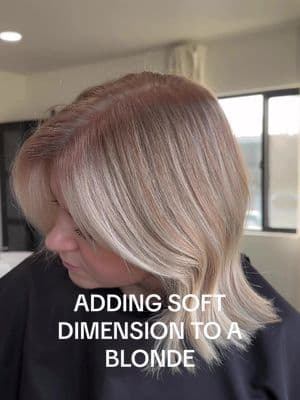 How I add soft dimension back into my blondes Redken Shades EQ Lowlights 8N 8WG  Gloss 9G 9GI #hairtransformation #haireducation #fallhairtrends #dimensionalblonde #hairreels #redkenshadeseq #behindthechair #haircolorist #hairtok #hairvideo #goldwellcolor #lowmaintenancehair #haircolortransformation #softblonde