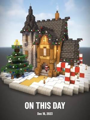 Christmas House 🎄🏡 #minecrafthouse #christmas #minecraftbuilding #minecraftbuildingideas #minecraftchristmas #minecrafthouse #minecraftbuild #minecraftbuilds #christmaslights #christmasdecor #onthisday 