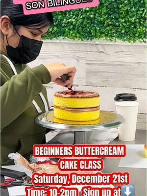 Hey everyone! There’s still room available for our Beginners Buttercream cake class!  📌Sign up at CAKESBG.COM (Link in bio) . AÚN HAY ESPACIOS DISPONIBLES PARA ESTA CLASE! No te la pierdas, NO SE NECESITA EXPERIENCIA 😊 📌Regístrate en CAKESBG.COM (Link en mi bio) Join me for this hands on class and decorate your own cake! 💕 . No experience necessary, All supplies are included for this class!  . . This class will teach you: *How to make buttercream from scratch.  *How to cut, fill and ice a cake using buttercream icing.    *How to pipe different borders using different piping’s tips. . *RECIPES INCLUDED  *Learn tips and tricks and much more!  . Spaces are limited so please reserve your seat as soon as possible. Note: payment is not refundable if you don’t attend the class. Please plan accordingly.  #cakeclass #cakesbg #cakedecorating #cakelife #cake #la #eastla #southgate #cityofbell #valentinescake #elcafecitostudio #pasteleriacreativa #chocolatecoveredstrawberries #bellgardens #losangeles #heartshapedcake #whippedcream #chocolatecake #chocolatelover #clasedepasteleria #clase #pastelespersonalizados