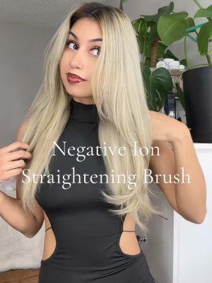 Leaves your hair so straight and smooth and that blowout look has me on a choke 💕💕👏🏻💕💕@wavytalkofficial #wavytalk #wavytalkhair #straightenerbrush #straighteningbrush #straightening #tiktokshopholidaydeals #negativeions #silkyhair #smoothhair #blowout #volume #hairwithvolume #straighthairstyle #straighthair #hair #haircare #giftsforher 