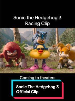 Ready to see who will make it to the finish line? Experience #SonicMovie3 - Racing into theaters this Friday. Run and grab your tickets now at the link in bio! #movietok #filmtok #sonic3 #sonicthehedgehog #sonicthehedgehog3 #holiday #movieclip 