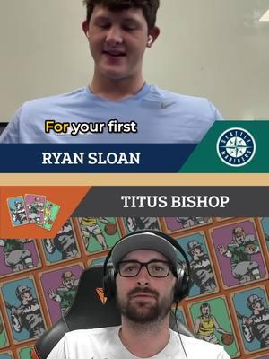 Ryan Sloan talks about the unique inscriptions he put on his first Bowman cards! Chase Sloan and other top prospects in newly released 2024 Bowman Draft ⚾️ #thehobby #bowman #bowmandraft #mariners #baseballprospect