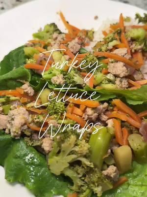 Another dinner. #Recipe #turkeylettucewraps #highproteinmeal #mealprep #DinnerIdeas #supper #dinnertime #lettucewraps #chiligarlicsauce #creatorsearchinsights 