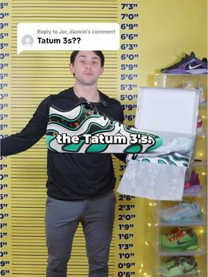 Replying to @Jor_damnn How bouncy are the Tatum 3s? LETS FIND OUT! 🤔 What shoe should we flip next?? #jasontatum #shoereview #vktryinsoles #foryou #fyp