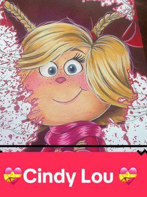 💝Cindy lou💝 @ILLUMINATION ENTERTAINMENT  #fyp #foryou #art #artist #artwork #drawing #spill #spillart #grinch #grinchart #cindylouwho #cindylou #grinchtok #grinchmas #xmas #grinchtiktok #grinchstolechristmas #grinch2024 #universal #itried 