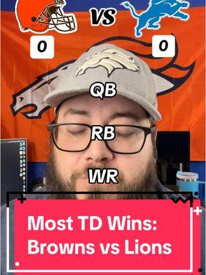 Most TDs wins: Browns vs Lions #acshear #nflfilter #mosttdswins @BetUS_Sports 