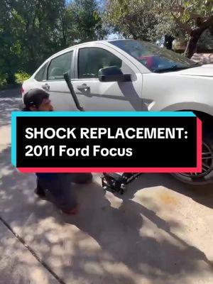 Changing Shocks on our 2011 Ford Focus #turo #shocks #repair 