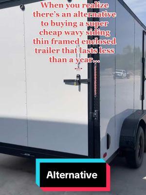 High quality trailers>>>#enclosedtrailer #cargotrailers #trailermanufacturer #onthisday 