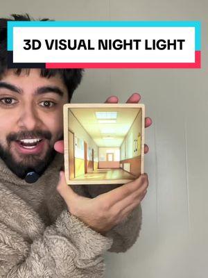 3D Visual Night Light #3dnightlight #opticalillusion #TikTokShopHolidayHaul #giftidea 