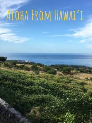 Aloha From Hawai’i #alohafromhawaii #muchrepect✊🏾 #fypシ #kailuakona #hawaii 