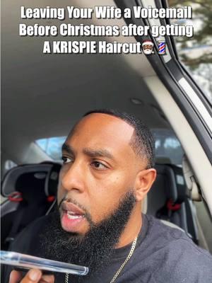 The Haircut that Stole Christmas 🎄🥹 #KreativeComedy #Haircut #ImKrispieMayne #ImfortheStreets #StreetSweeper #barber #fyp 