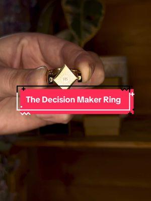 The Decision Maker Ring is about to go live for wholesale orders on Faire!  #fairefinds #boutiquewholesale #smallboutique #businessowner #creatorsearchinsights #jewleryasmr #fidgetring #steming 