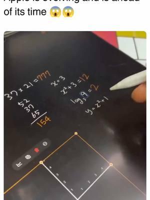 Check out this impressive iPad feature where a user writes out math problems with a stylus while the device solves them in real-time! Imagine how much more engaging and efficient learning can be when technology and traditional methods come together. How would this tool change your approach to solving math problems or teaching concepts? Share your thoughts 💭  #iPadMath #StylusMath #TechInEducation #HandwritingTech #DigitalLearning #MathOniPad #ApplePencil #STEMTools #SmartTech #MathMadeEasy #EdTech #TechInClassroom #LearningReimagined #PadEducation #ModernLearning #Explore #ExplorePage #MathTools #CreativeLearning #DigitalEducation #ProblemSolvingTech #explorepage #explore #interesting #fascinate