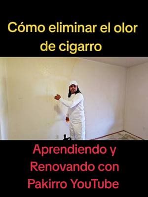 #aprende #pintura #profesional #facilyrapido #olordecigarro #eliminaolorescigarro 