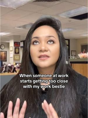 When someone at work starts getting too close with my work bestie #work #worklife #workbestie #workbelike #workbesties #workbestiesbelike #workbestiesmakeitbetter #workbestiesbelike😂 #workbestiesforlife❤️✔️ #workbestiesforlife #workhumor #TikTokPartner 