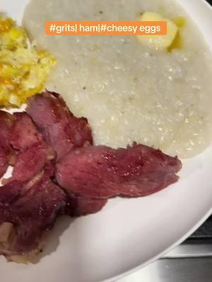 #grits|#ham|#cheesy eggs|#eatongoodwithfreediejean 