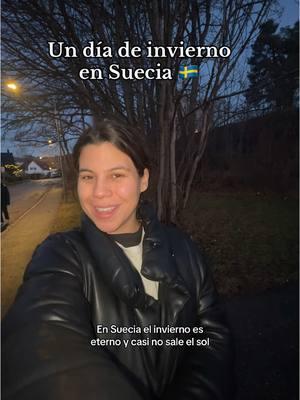 fun fact👀: en Suecia el invierno es largo y casi no sale el sol 🇸🇪 y puede durar hasta 6 meses.. #parati #puertorico #latina #expat #sweden #suecia #estocolmo #boricua #latinasporelmundo #fyp #winter #nordic #scandi 