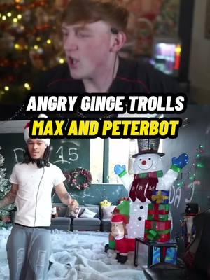 Ginge is a D1 troll 😭 #angryginge #plaqueboymax #peterbot #fortnite