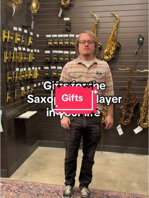 Last minute gift ideas for your saxophone player  #fyu #fyp #holidaygiftguide #schmittmusic #schmittmusicsaxshop #bloomingtonmn #edina 