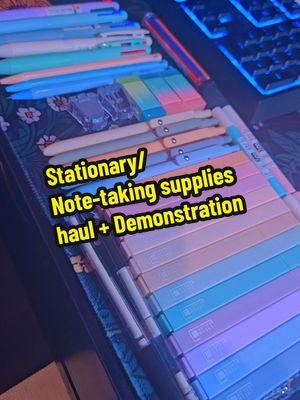 If you're like me, you LOVE journals and Stationary/office/school supplies. I'm not in school anymore but I have been embarking on my own studies and these come in handy. It's a plus when they're super cute 😍.  #stationaryaesthetic #journal #notetaking #smallhaul #pencilpouch  #cozyvibes #fyp 