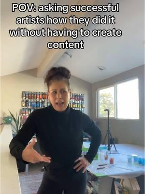 As an artist, creating content takes a big chunk out of my “flow state”. So if i’m going to be constantly interrupted, at least I have fun with it. 😁#contentcreation #artist #supportlivingartists #processvideo #amiright #tiffanyfeatherstoneart 