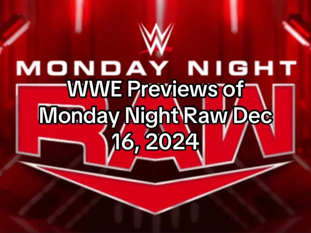 More to come tonight, Enjoy Monday Night Raw! #WWE #wwetiktok #wrestlingtiktok #previews #mondaynightraw 