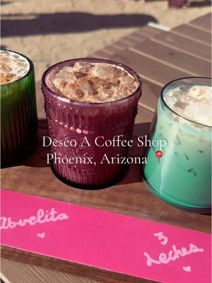 The cutest coffee flights to try with your besties 😍 . . @Deseo a Coffee Shack  2330 E McDowell Rd Phoenix, AZ  85006 United States 📍  . . #deseoacoffeeshack #deseo #coffeetiktok #mexicancoffee #mexicancoffeeshop #phoenixcoffee #azcoffeeshops 