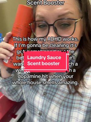 What kind of ADHD did you get when it comes to cleaning? #laundrysauce #laundrysaucescentboosters #laundrysauceitalianbergamot #laundrytok #laundryhack #laundryday #adhdcleaning 