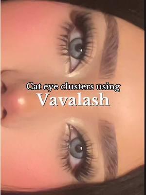 Im glad this new glue didnt irritate my eyes, this kit would be a cute christmas gift🎄 @vavabeautyofficial #vavabeauty #vavalash #christmasgiftideas #lashes #lashclusters #lashtutorial #vavalash 