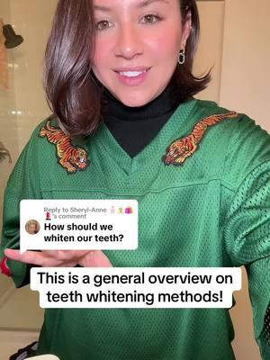 Replying to @Sheryl-Anne 🧴🧖‍♀️🛍💄 here is a general overview of all of the types of teeth whitening ! #dentalhygienist #whiteteeth #teethwhiteningstrips #teethwhiteningpen #mouthwash #teethwhitening 