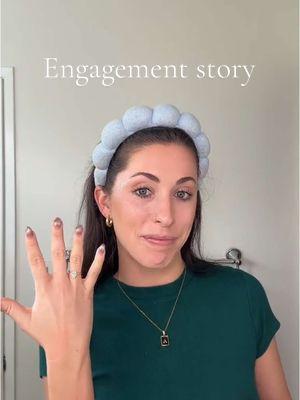 Engagement story🥰 let me know in the comments special things you did during your engagement to make the time memorable!! #engagement #engagementstory #engagementring #ovaldiamond #ovalsolitaire #ovalengagementring #grwm #bridalera #bride #fiance #fiancee #proposal #proposalstory #storytime 