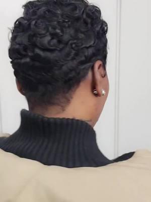 C curls ✨️ 😍 💕 on this lovely client..#bestinthegame #shorthair #shortcut #mountvernon #mountvernonhairstylist #mountvernonsalon #bronxhairstylist #Bronx #newyorkstylist #newyork #cavellspassionforhair #voiceofhair #cutlife✂️ #thecutlife #thelove #fypシ #foryoupage #foryou #cutandcurl #mushroomcut #pixiecut #thechoppedmobb #hairbrained_official  #happyclient #TRANSFORMATION #modernsalon