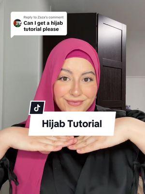 Replying to @Zaza highly requested, super simple. Wanna see more styles? Lmk below ☺️ #hijab #hijabtutorial #hijabs #chiffonhijab #grwm 