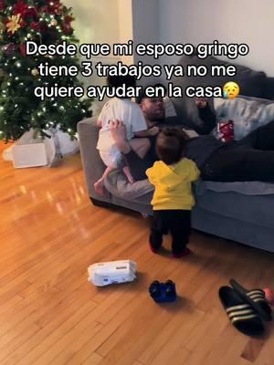 Mi esposo gringo tiene 3 trabajos y ya no me quiere ayudar en la casa pero si me ayuda con nuestros 4 hijos ☺️#Vlog #dayinmylife #gringoylatina #gringoymexicana #foryoupage #fyp #content #contenido #pechyalvarez3 